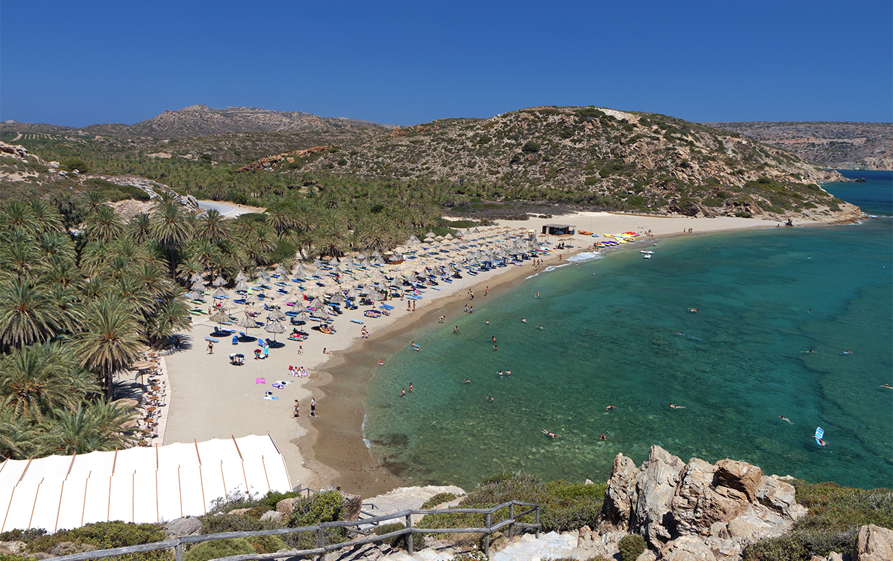 Le spiagge più belle di Creta Vai